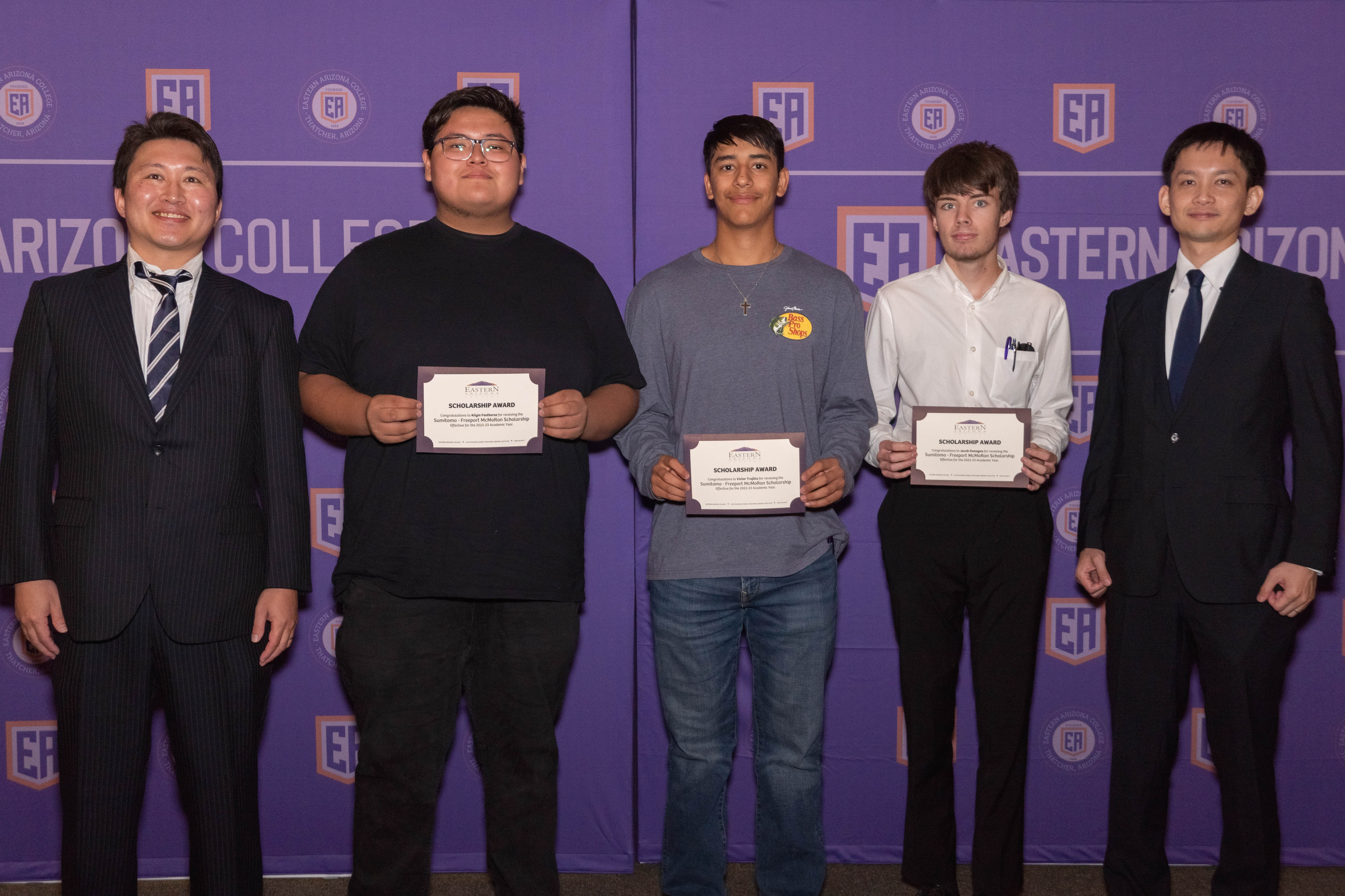 2023 Sumitomo FMI Scholarship Recipients